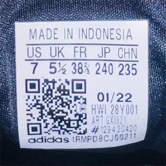 Adidas Puremotion Super Sneakers Ink Black / Purple GX0621 Women's 7 - Picture 10 of 11